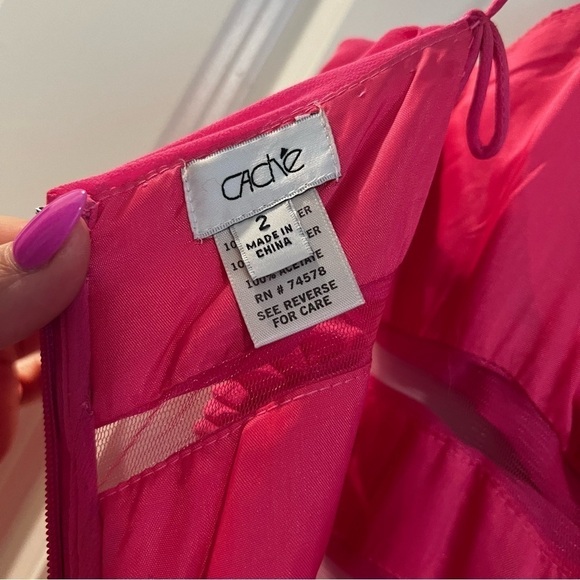 CACHÉ HIGH LOW DRESS SIZE 2 - Picture 6 of 6